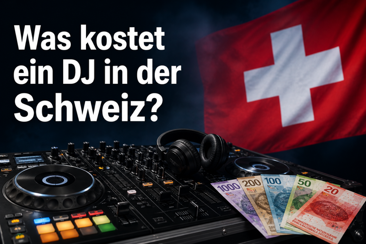 Was kostet ein Hochzeit-DJ in der Schweiz?